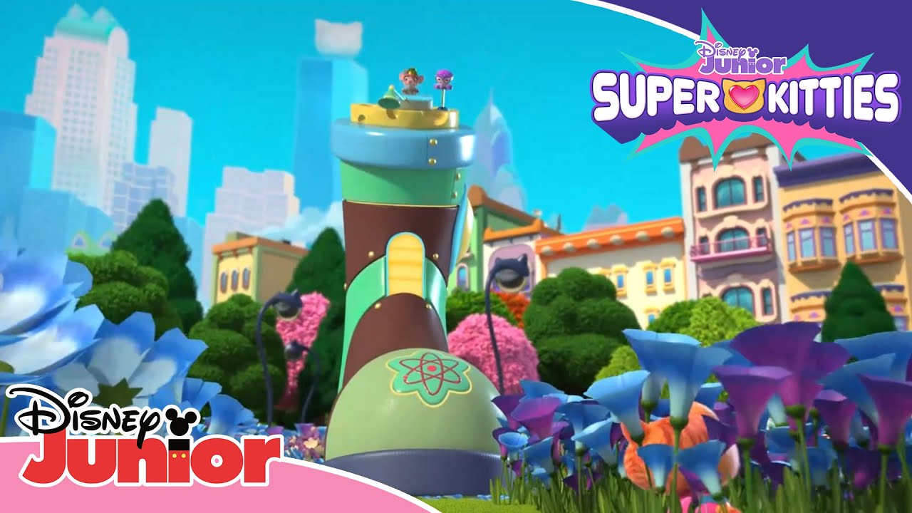 Kan kattungarna stoppa skurken?| SuperKattungar | Disney Junior Sverige