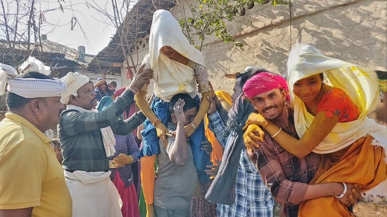 आदिवासी दुल्हन का वाना, लाडी भोत रोई आदिवासी गीत, Adivasi laddi ka vana adivasi riti rivaj geet 2023