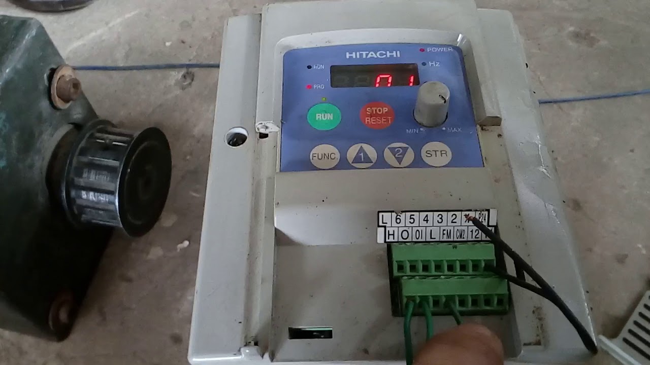 Cài Đặt Thông Số Biến Tần HITACHI SJ100 - 007NFE (Function Parameters Inverter)