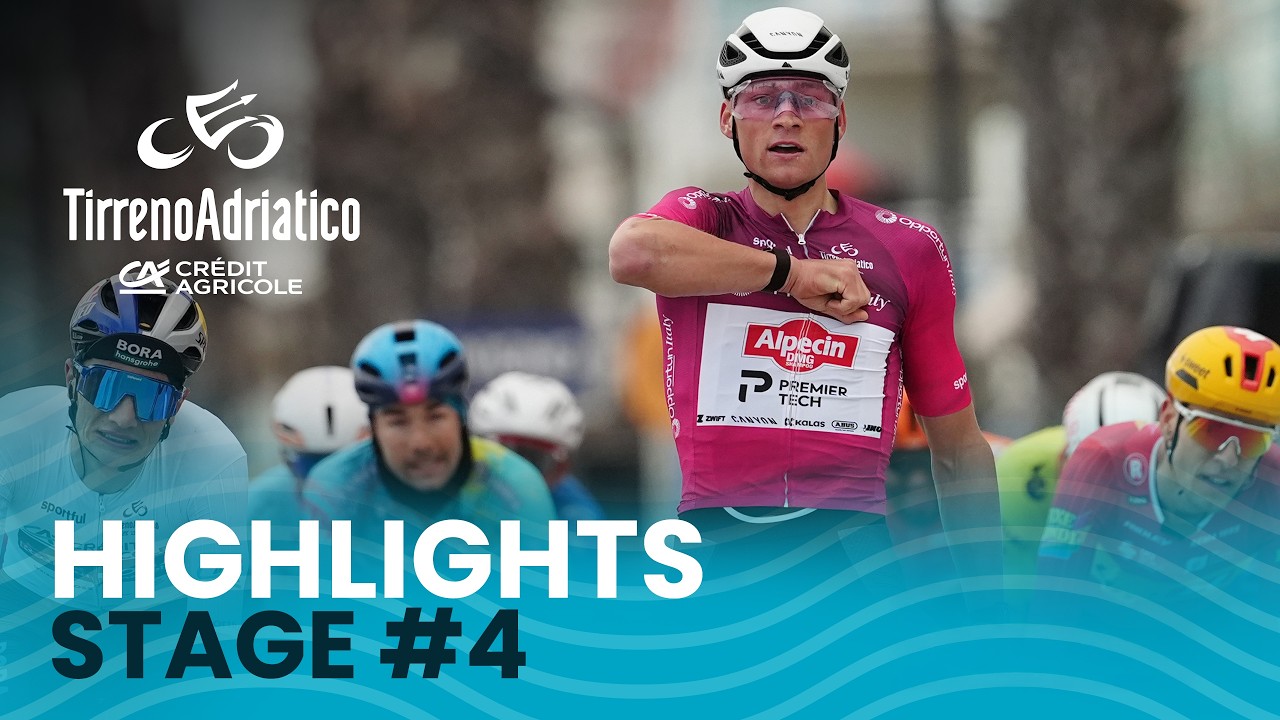 MIGHTY VAN DER POEL IS IN A LEAGUE OF HIS OWN!! 👑💥 | Tirreno Adriatico Crédit Agricole 2026 Stage 4