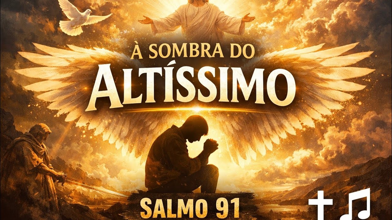 SALMO 91 – Debaixo das Asas de Deus | Louvor Forte que Traz Paz e Proteçãob
