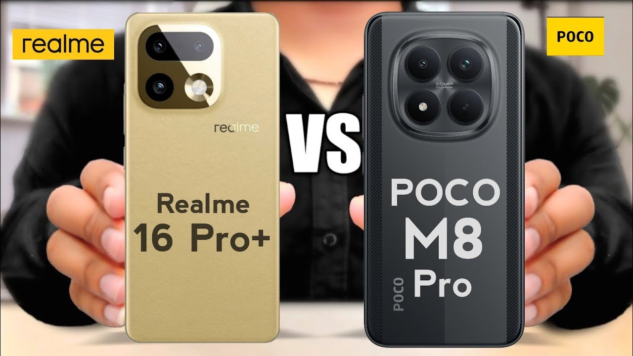 Realme 16 Pro Plus vs Poco M8 Pro &ndash; BIG Difference or Not? 🔥