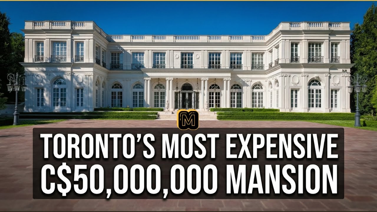 Inside Toronto’s Most Expensive Home (C$50,000,000 Mansion Tour)