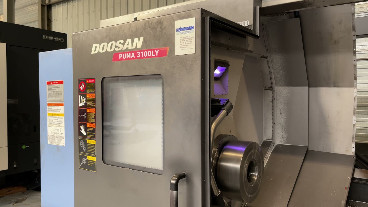 DOOSAN PUMA 3100 LY CNC lathe drehmaschine FANUC MACH4METAL 6809 2-2