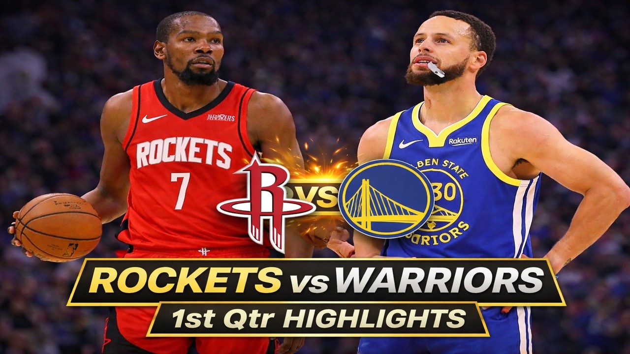 Houston Rockets vs Golden State Warriors 1st Qtr Highlights | Mar 05, 2026 | NBA Today