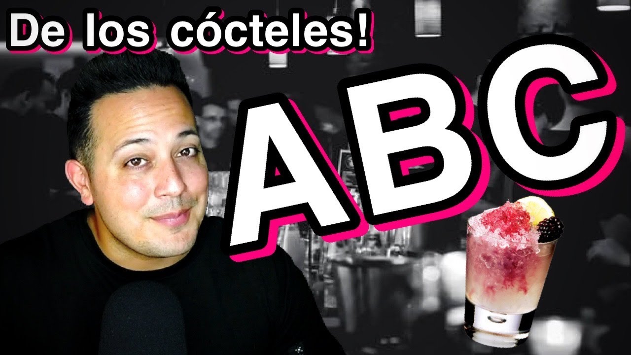Aprende el Abecedario de cocteles 🍸