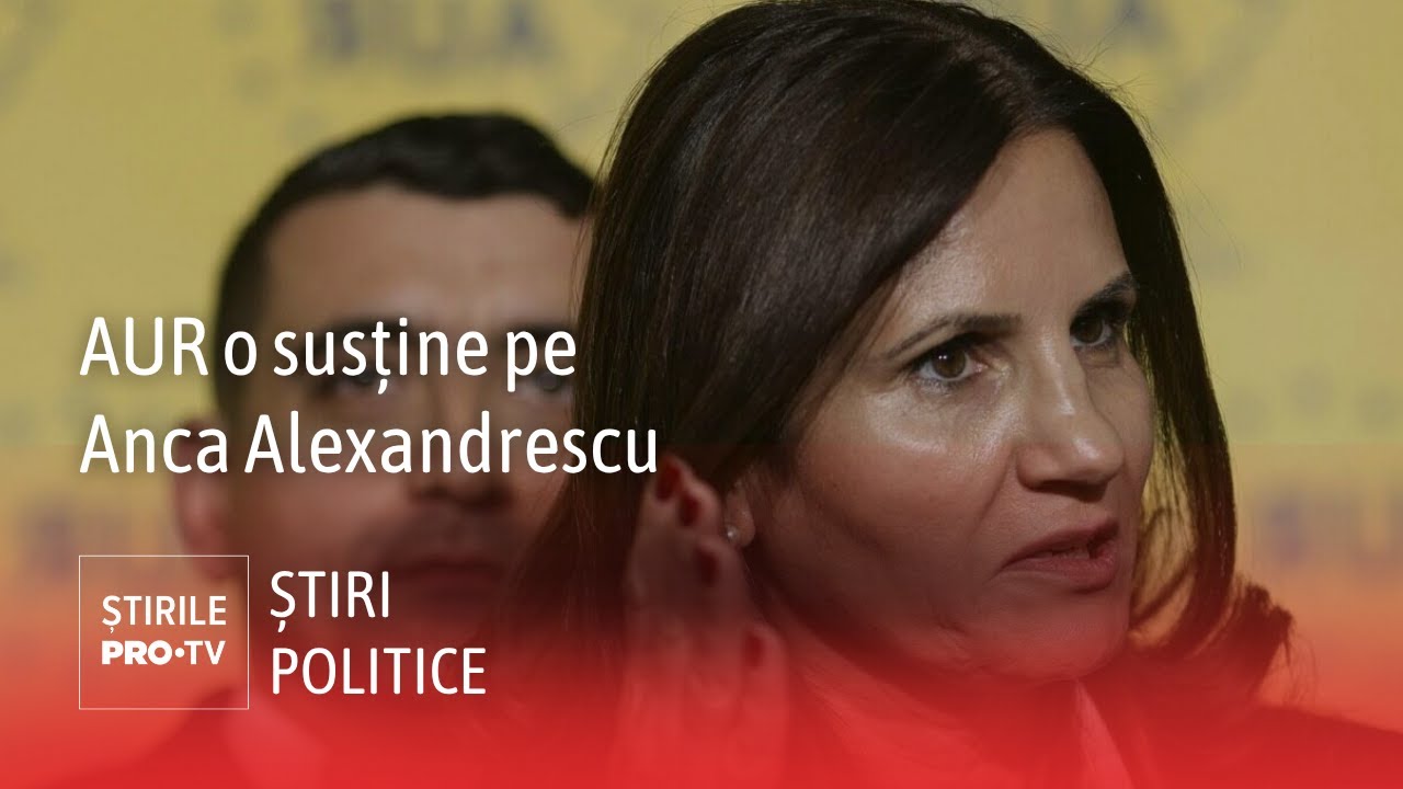 AUR o susține pe Anca Alexandrescu la Primăria Municipiului București