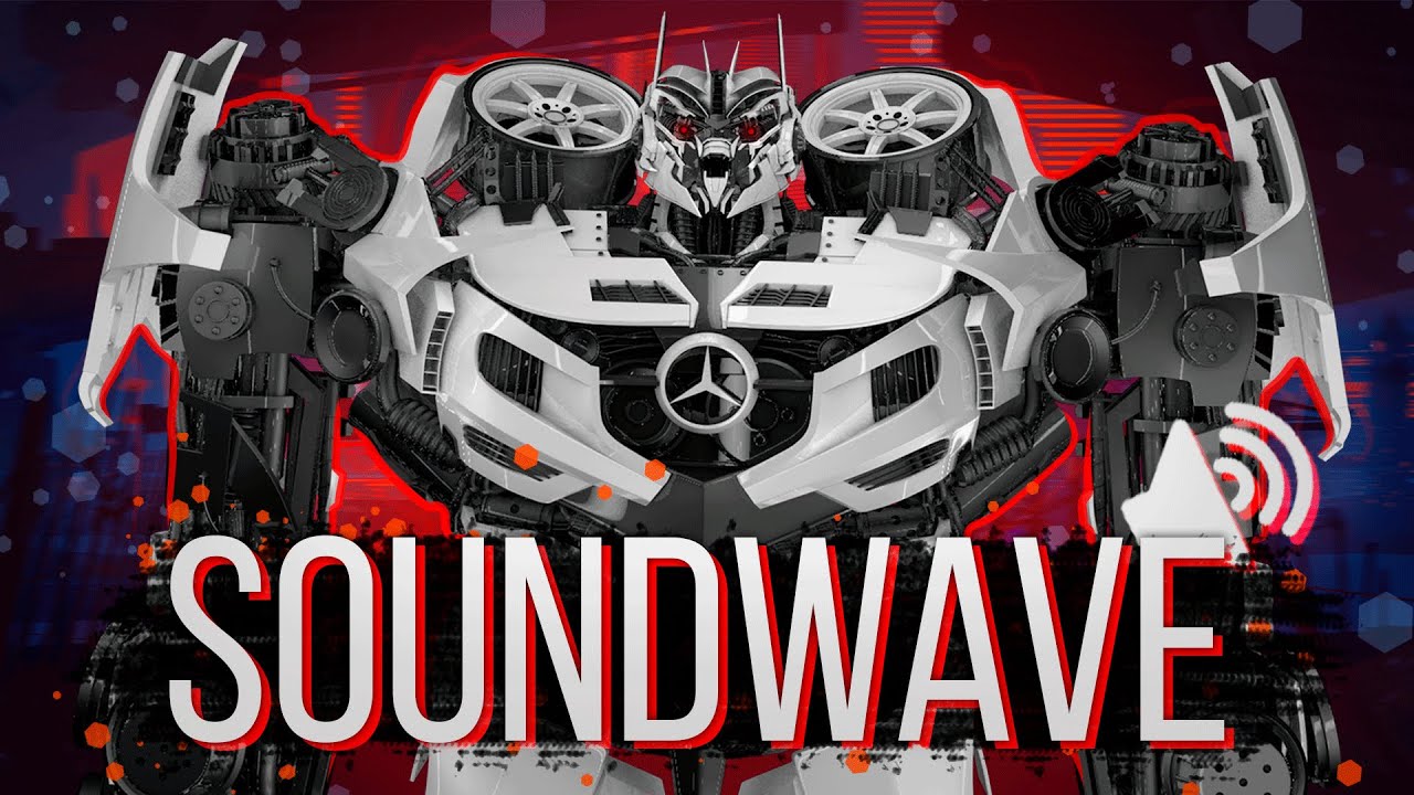 SoundWave 3D Model + Rig