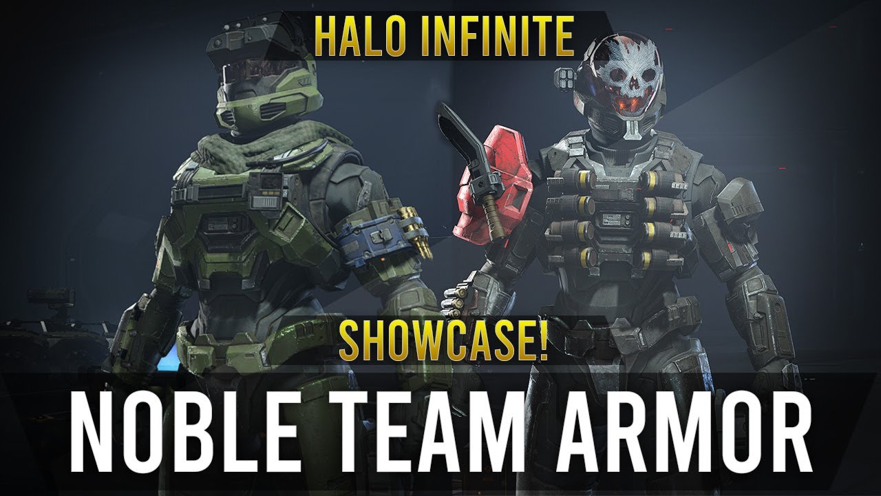 Noble Team Armor Showcase! Halo Infinite! Heroes of Reach!