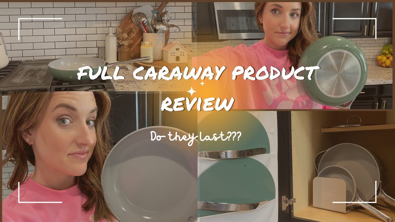 UPDATE ON MY CARAWAY COOKWARE 1 YEAR LATER||DOES IT LAST?||WORTH IT?