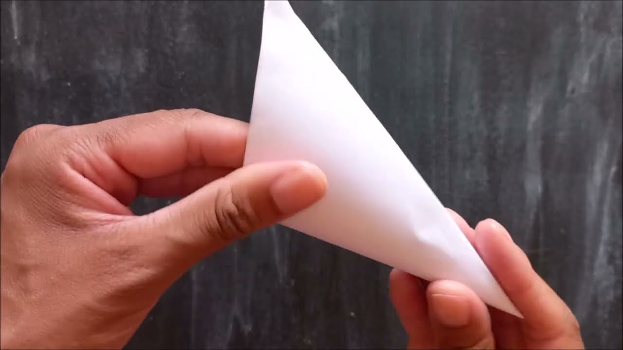 Como fazer cone de papel - DIY para iniciantes