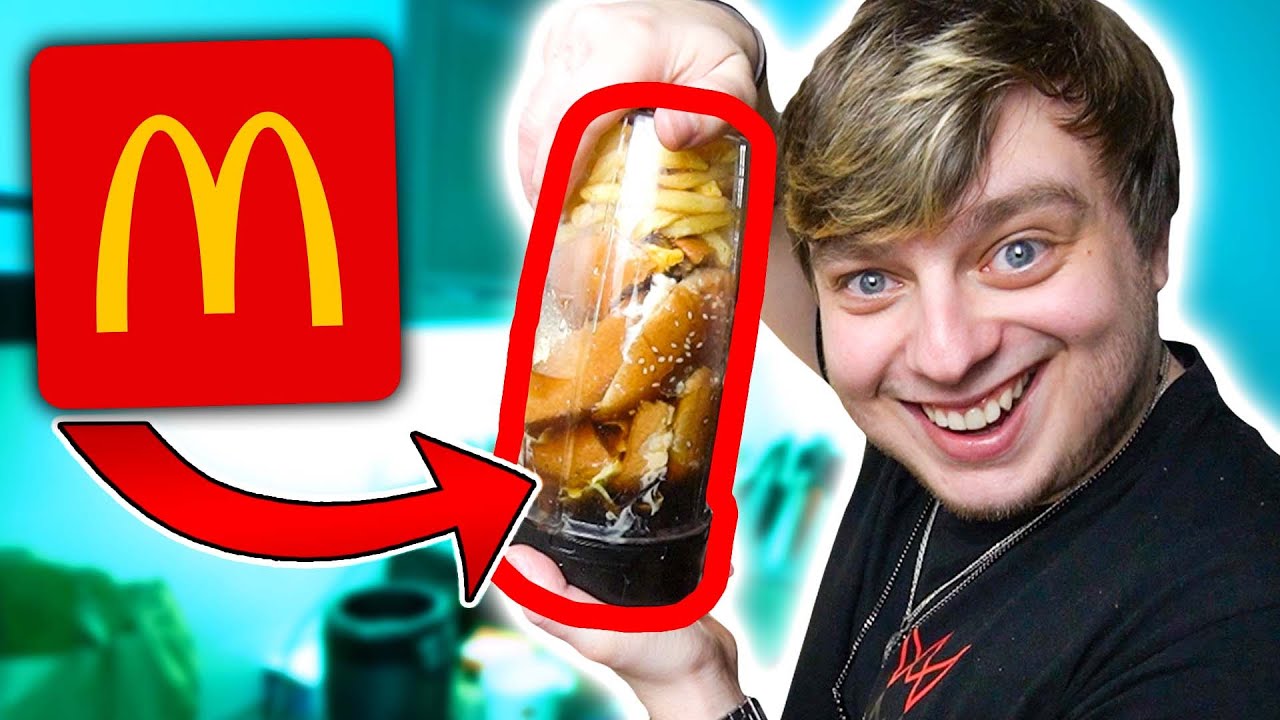 FASTFOOD MIXÉR CHALLENGE!😱 | Morry&@BowTeaG&@itsterez&@tady_lukas