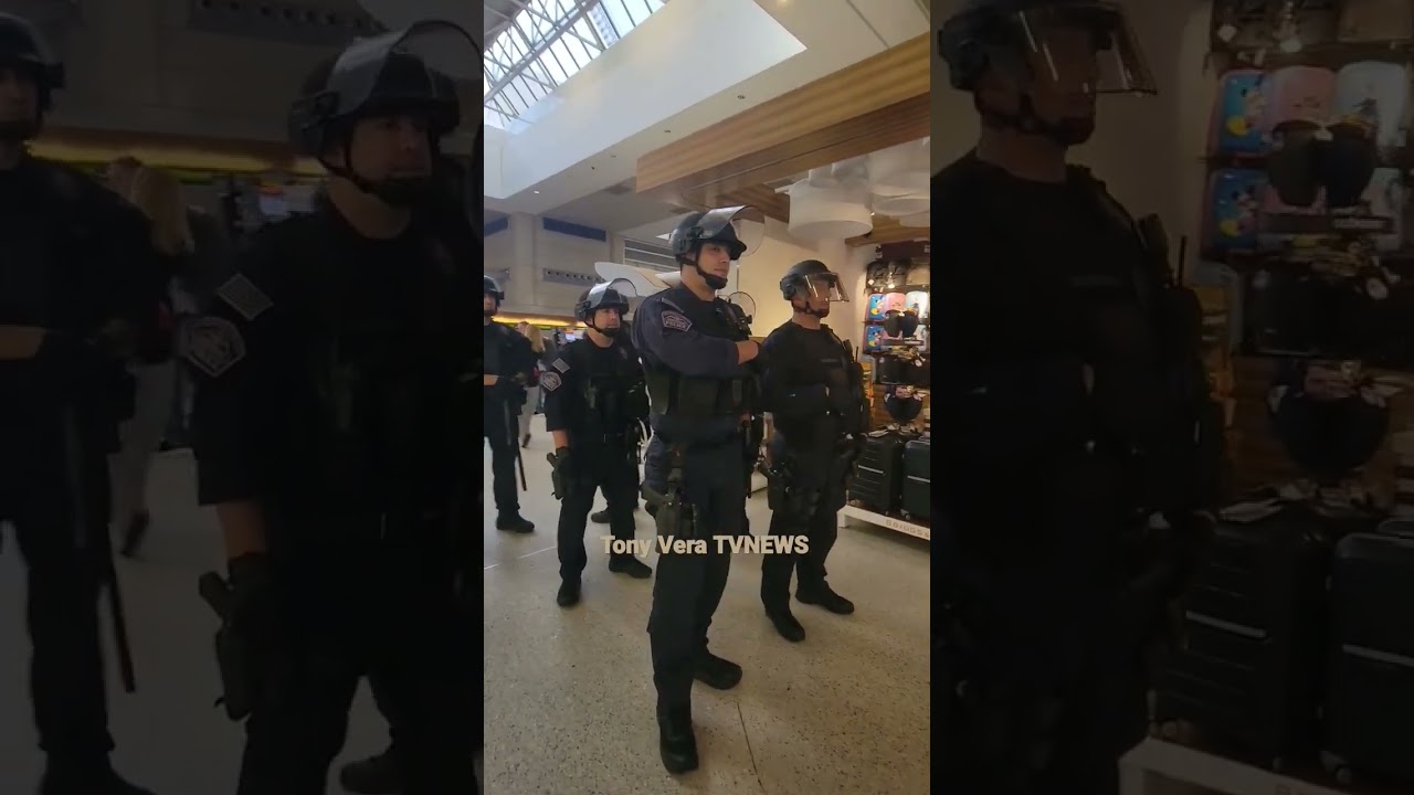 LAX airport police at LAX