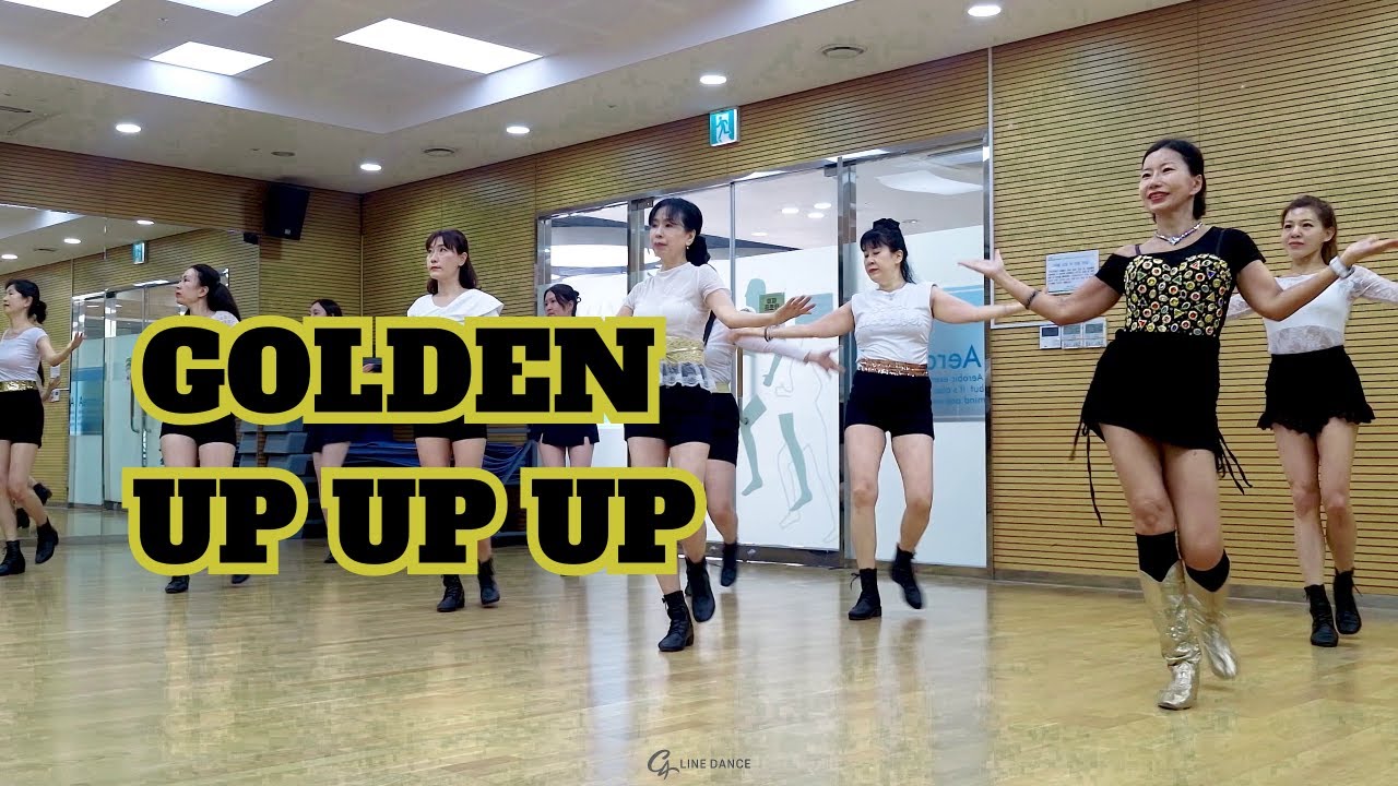 GOLDEN UP UP UP Line Dance l 골든 업업업 라인댄스 l Intermediate l C4라인댄스 | 일산 라인댄스 | 임세희 라인댄스
