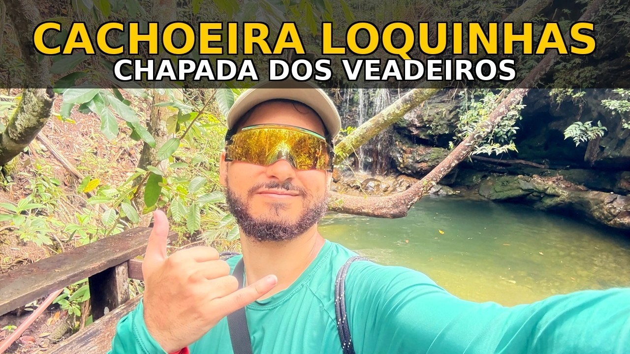 Cachoeira Loquinhas na Chapada dos Veadeiros