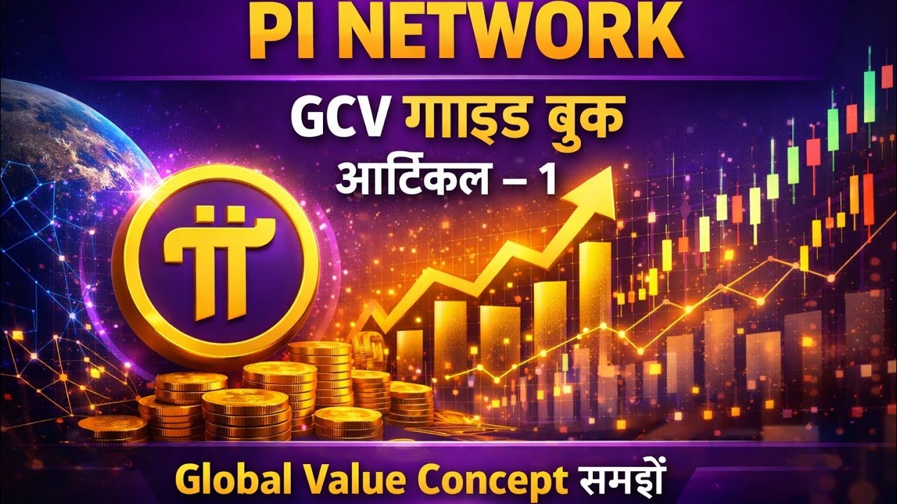 Pi Network GCV Guide Book Article-1 | Global Value Concept को समझने की शुरुआत
