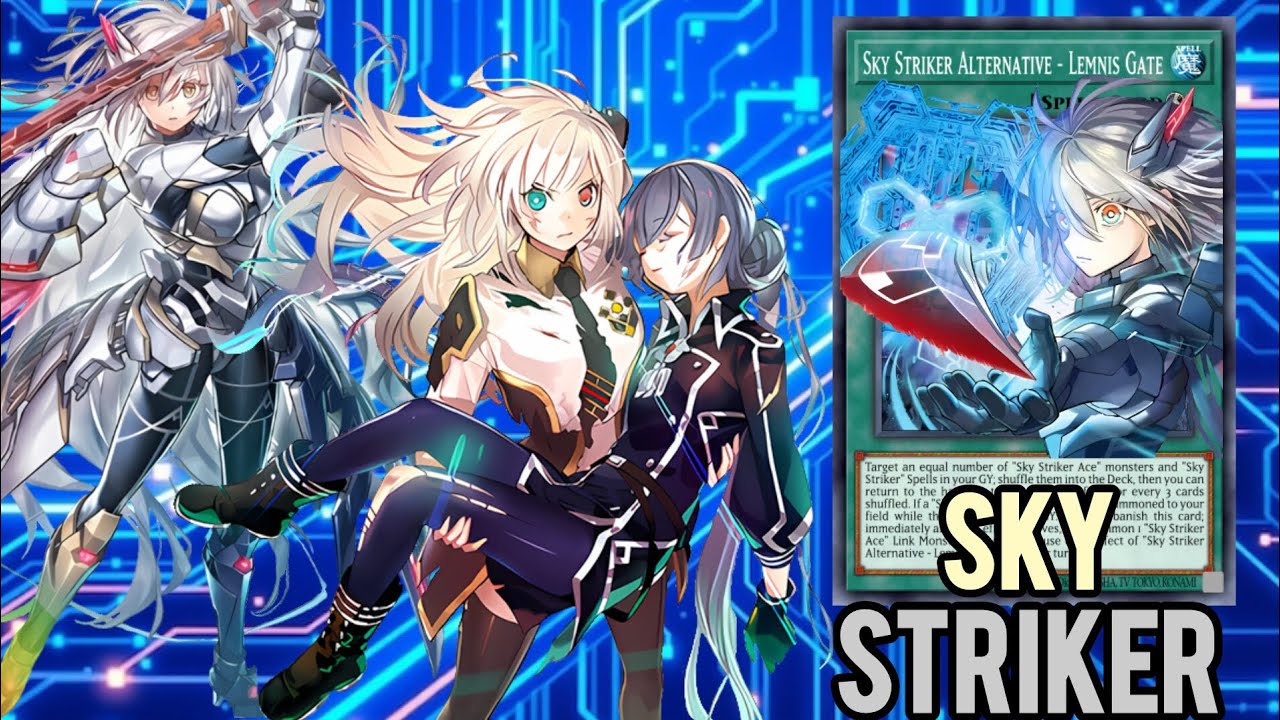 SKY STRIKER DECK NEW CARDS | EDOPro | GAMEPLAY 🎮 + DATA 📊 + DECKLIST 📝