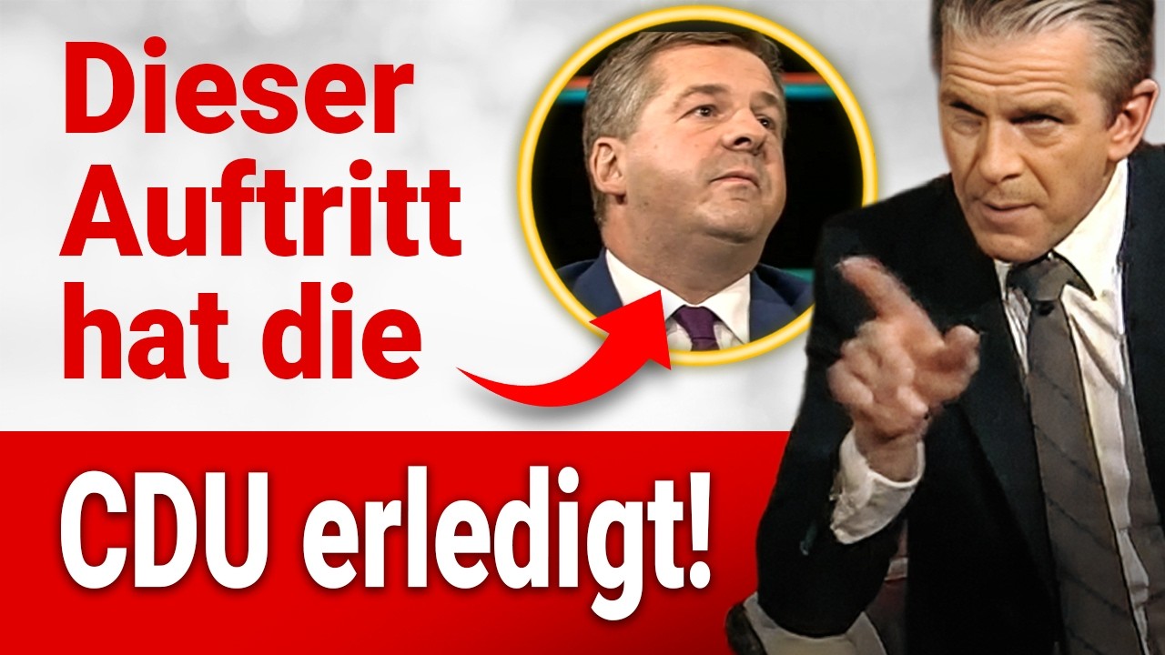 Lanz grillt CDU: Sie haben keinen Plan, au&szlig;er alles beim Alten zu lassen!