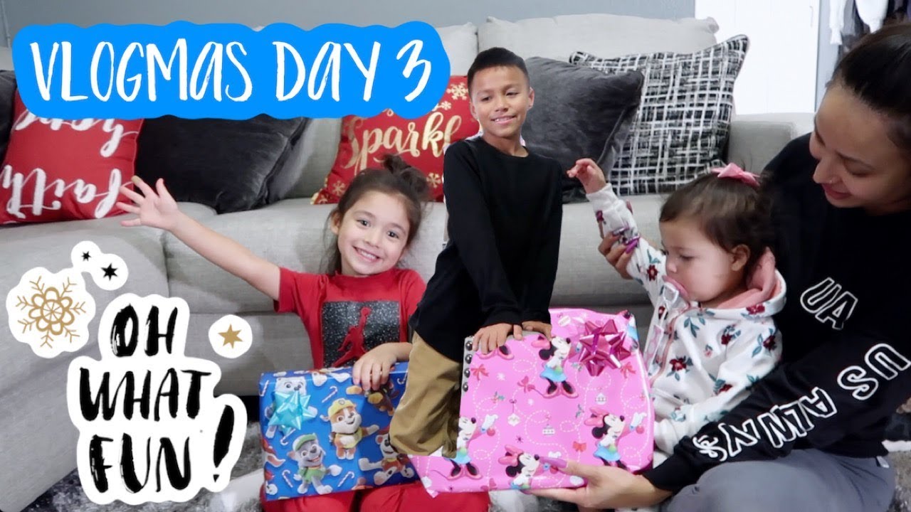 THEIR FIRST CHRISTMAS GIFTS THIS YEAR!! **JJ gets sad**