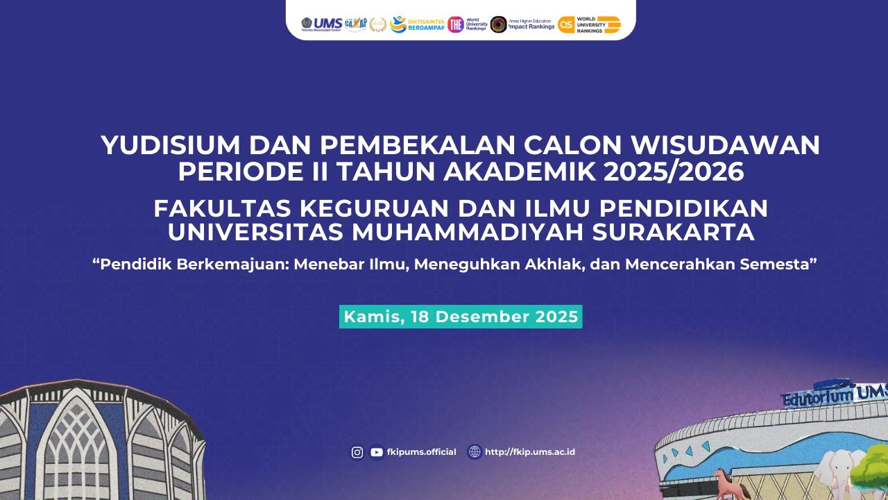 YUDISIUM DAN PEMBEKALAN CALON WISUDAWANPERIODE II TAHUN AKADEMIK 2025/2026