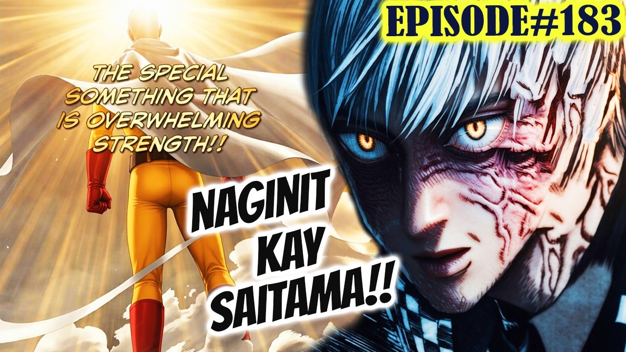 One Punch Man Season 4 EP 183: Nagkainitan Na Amai Mask Sobrang Galit | One Punch Man Tagalog
