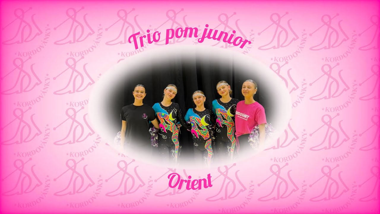 Kordovánky Rajec - trio pom junior 2025 (WorldCup Hlohovec) 