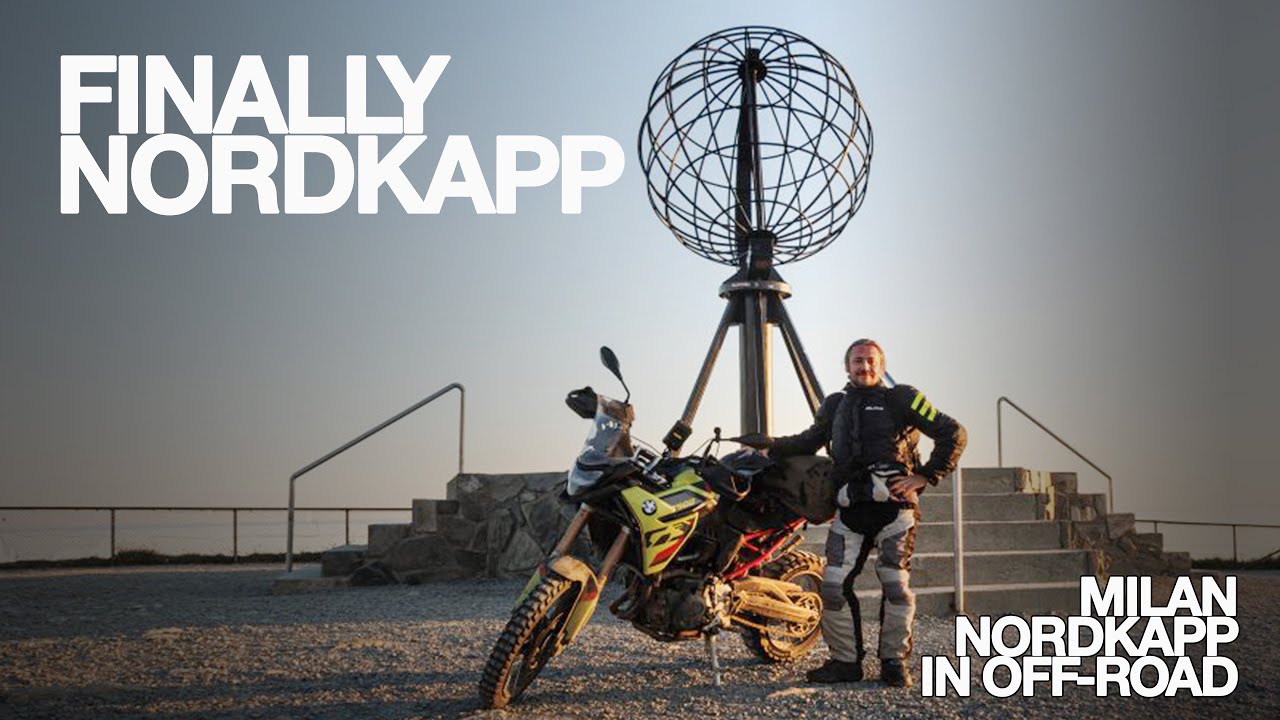 Finally Nordkapp | after 5500 km OFF-ROAD across Europe with BMW F900 GS  EP 10