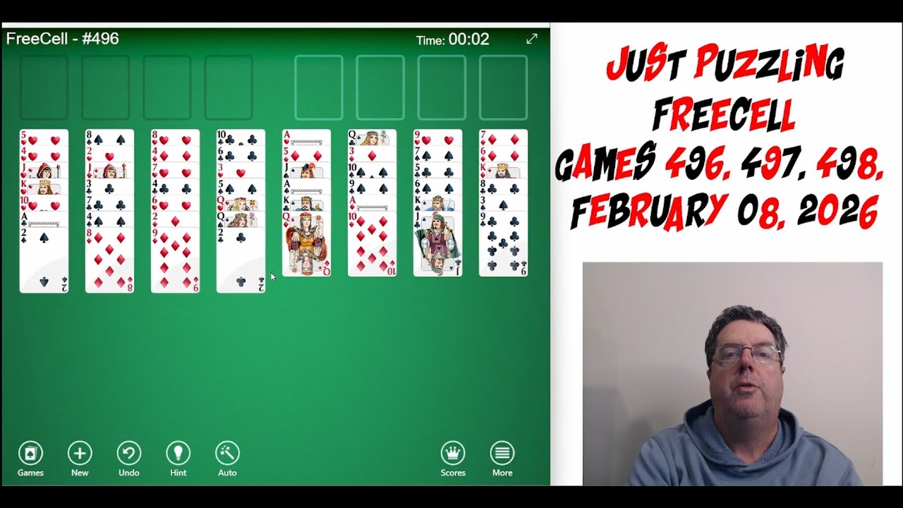 Learning Freecell By Doing and Explaining Games 496, 497 and 498