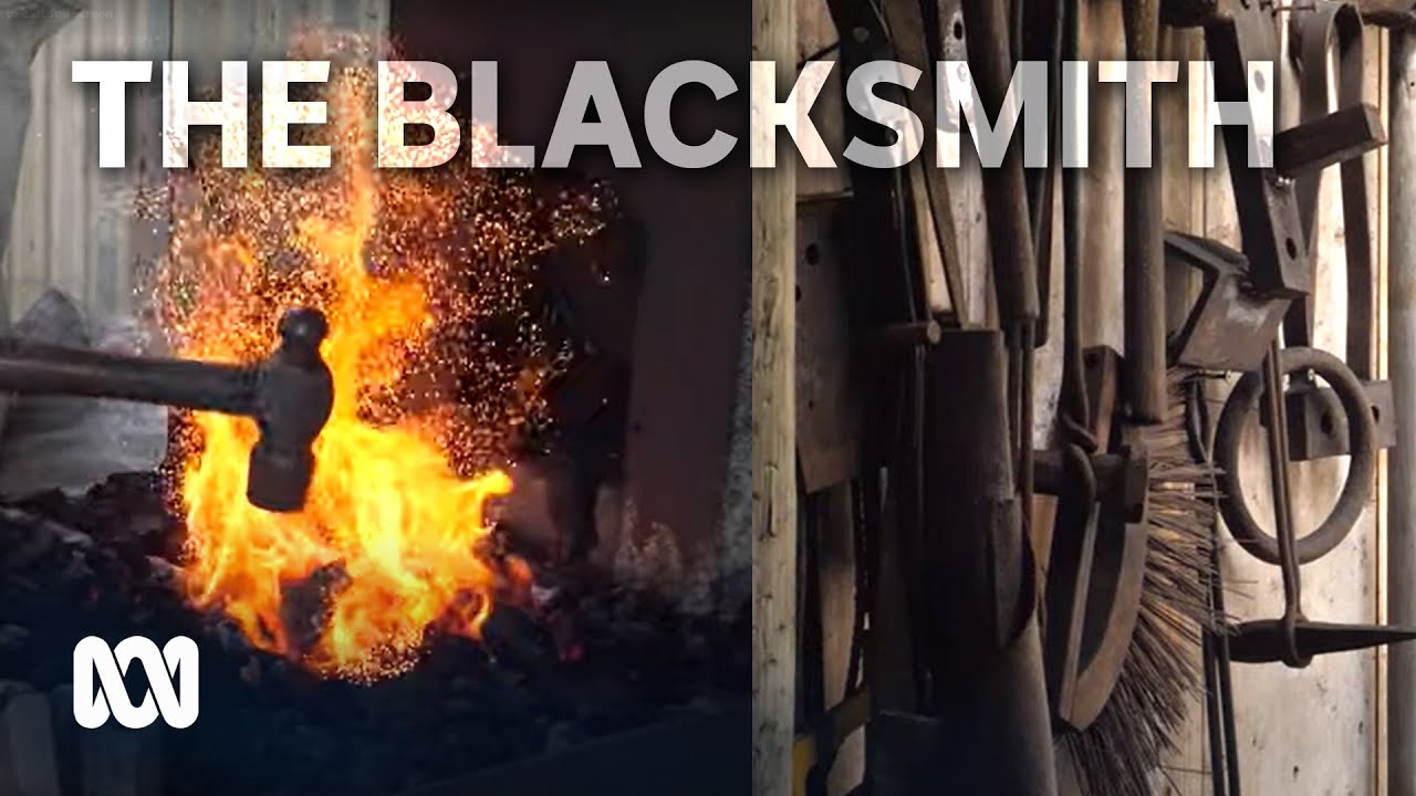 Learning the ropes of blacksmithing with a 77-year veteran | ABC Australia