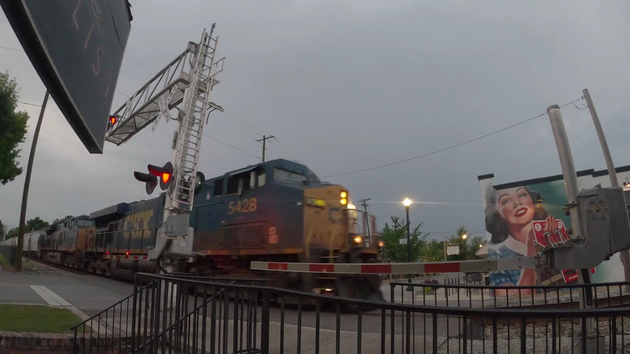 Market Street Railroad Crossing in Athens, AL