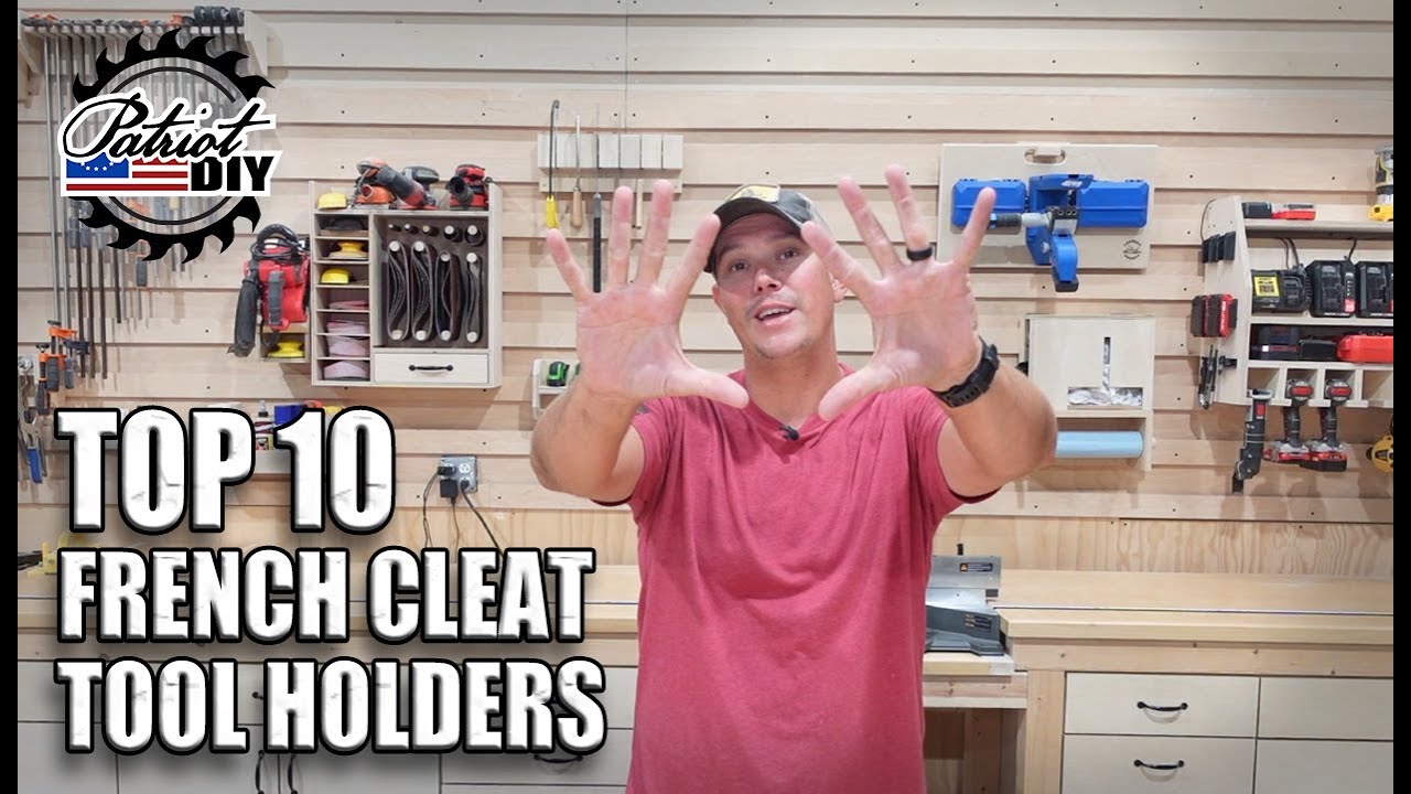 Top 10 French Cleat Tool Holders / Shop Organization