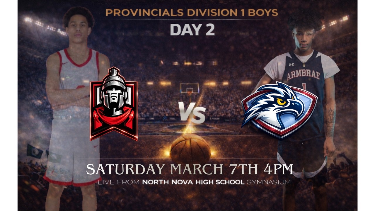 Semi finals Armbrae vs Halifax West - Day 2 Provincials March 7th 2026 boys