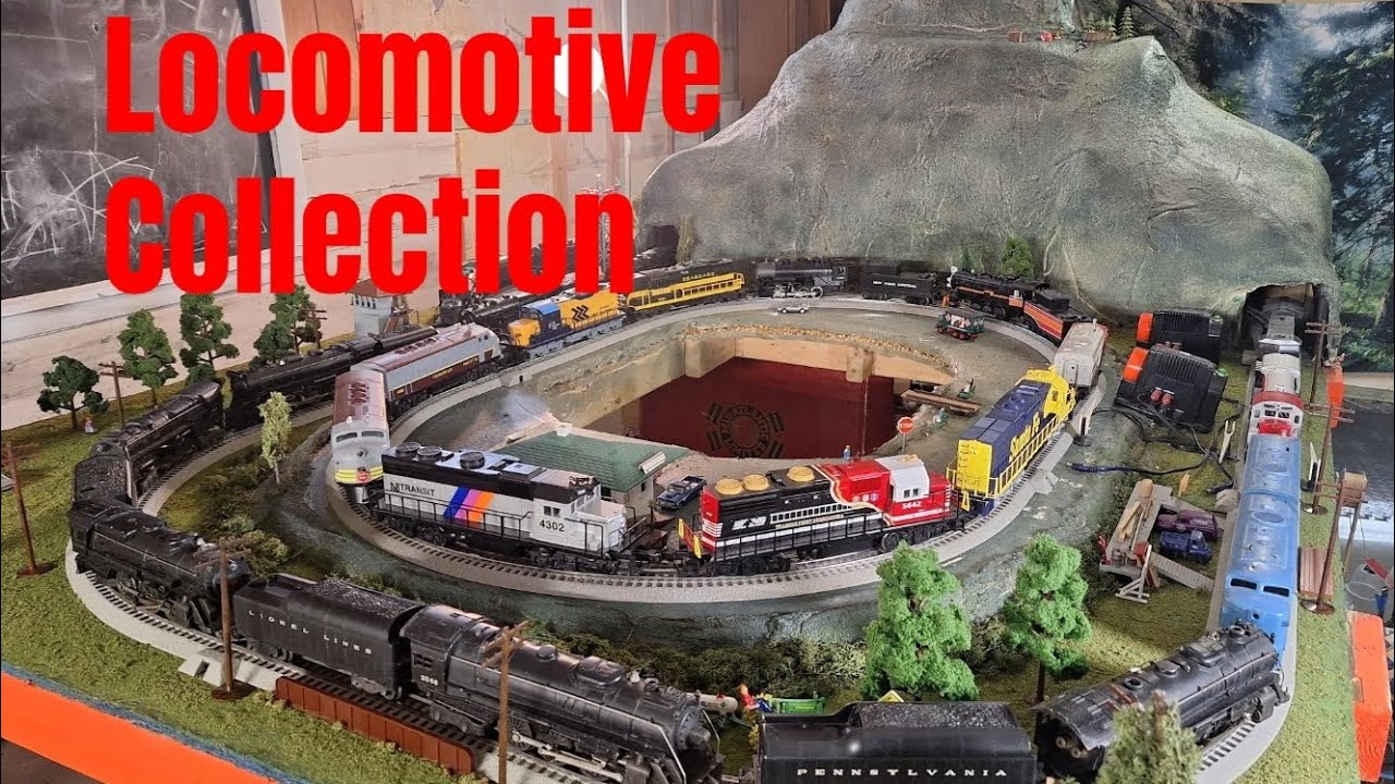 My Entire locomotive Collection. (1000 Subscriber special)