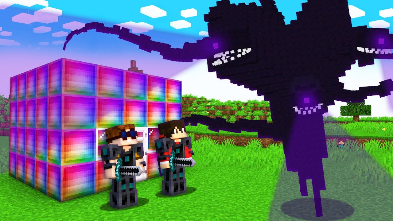 AVARITIA vs. WITHER STORM MONSTER in Minecraft!