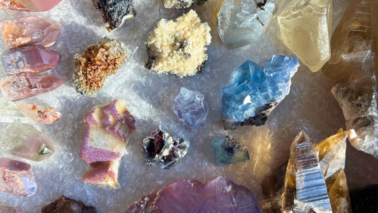 Hawaii Gem Show Crystal Unboxing! *RARE FINDS!