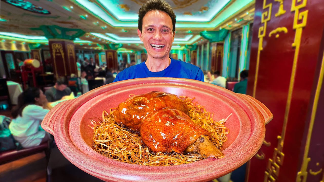 I Ate Rare Chinese Food!! The “8 Treasures Duck” Was Insane!!