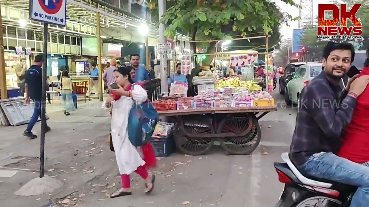 न्यू गोल्डनेस्ट में अवैध फेरीवालों के आतंक से हो रही है भारी ट्रैफिक । MBMC l Mira Bhayandar 