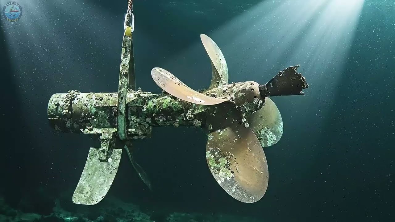 Refurbishing a Sunken Propeller for a Museum Display - Expert Restoration I Museum Exhibit