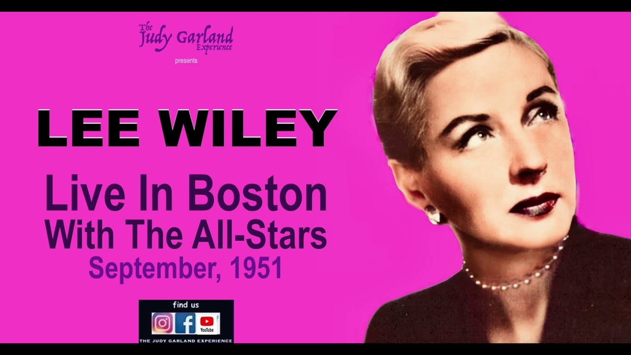 LEE WILEY Live In Boston 1951 w/ Muggsy Spanier George Wein John Field Barrett Deems Nat Hentoff