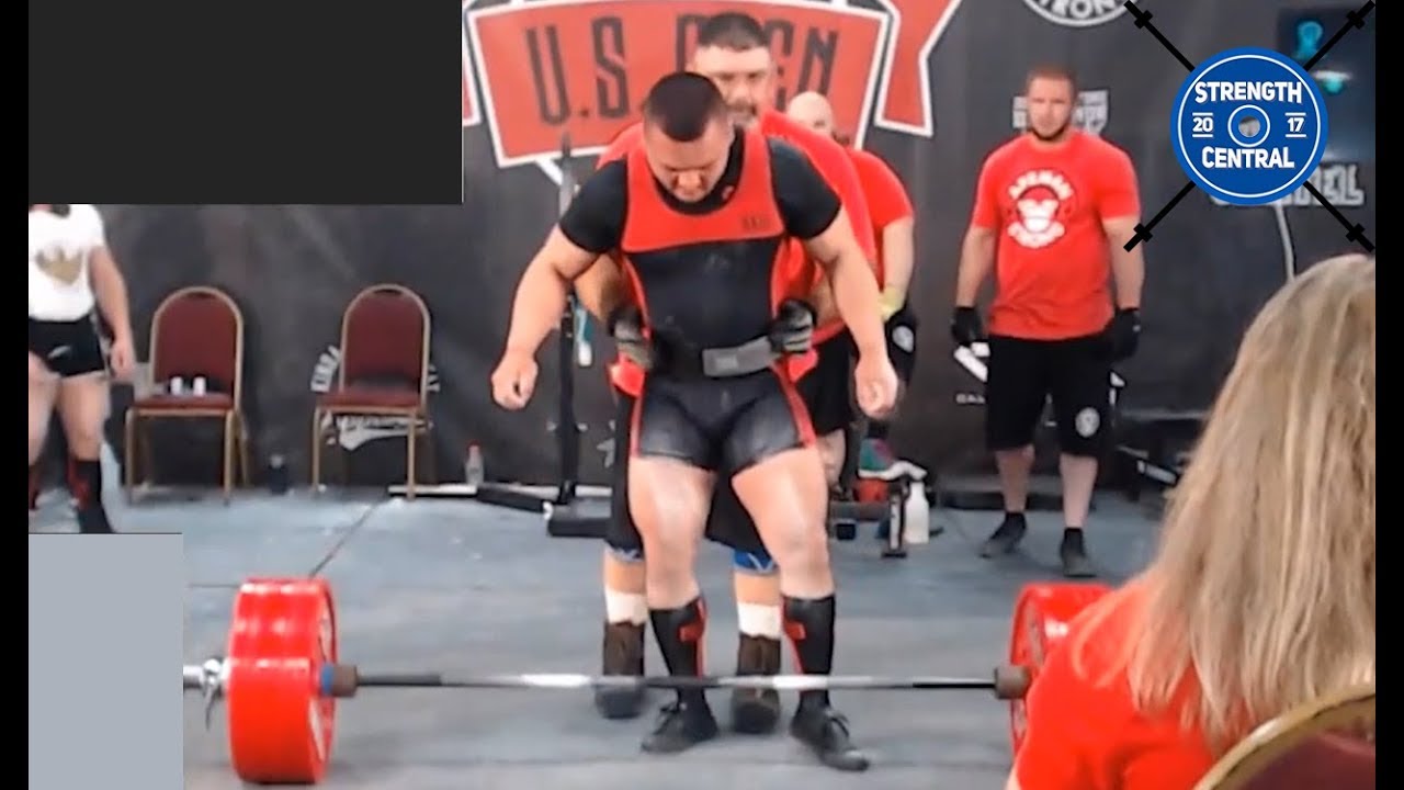Erbol Nauanov - 1st place 90 kg - Kern US Open 2019 - 895 kg total