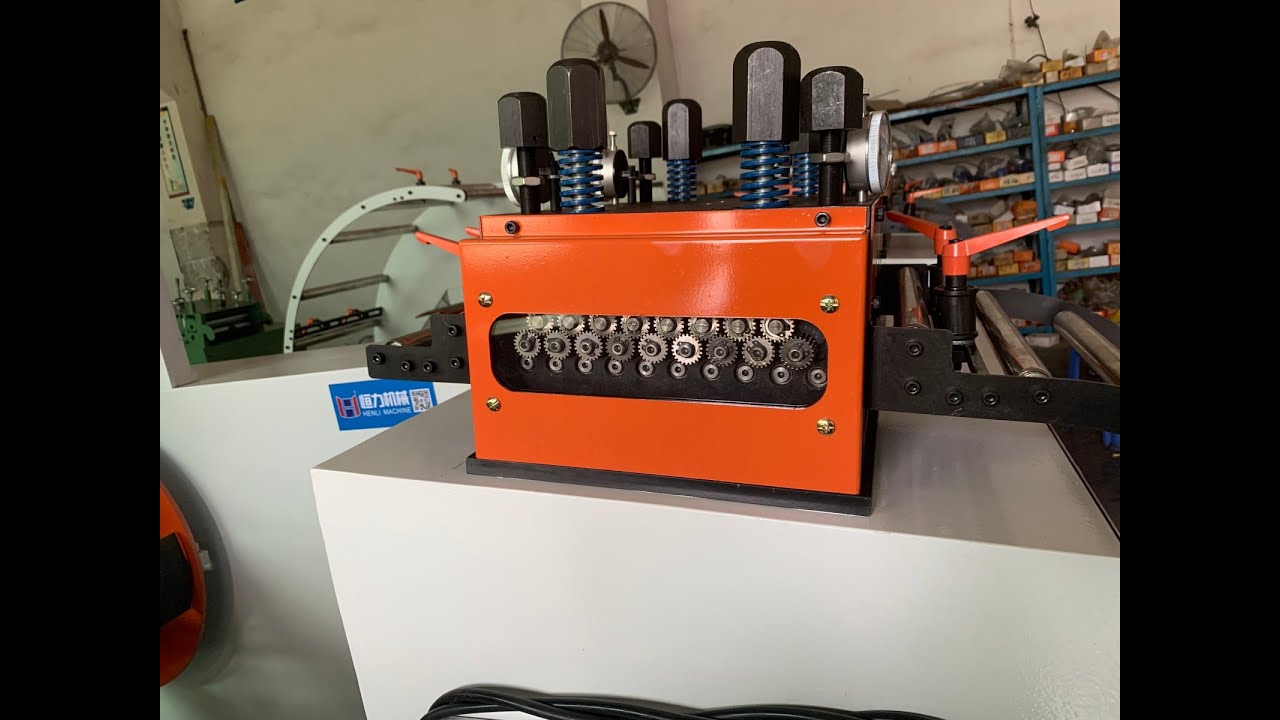 High-Speed Heat Sink Line: 2-in-1 Precision Uncoiler Straightener & Roller Feeder