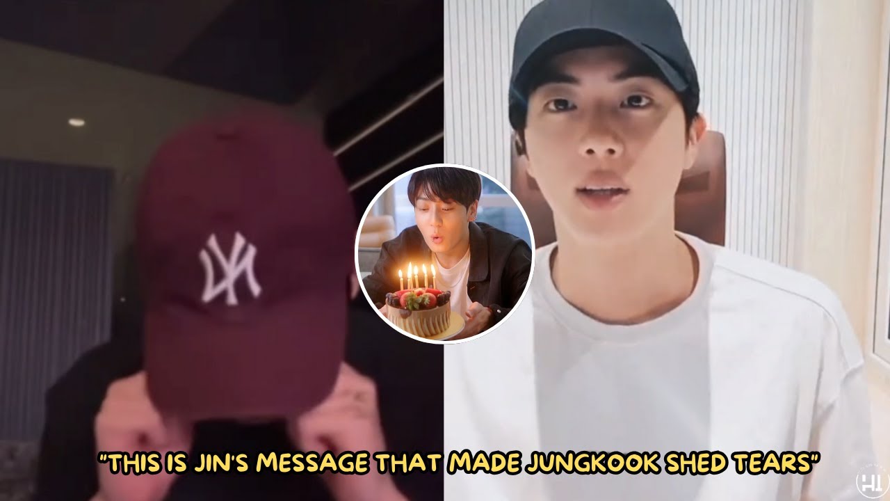 Jungkook Cries! Jin's Special Message for Jungkook on His Birthday Makes ARMYs Cry!