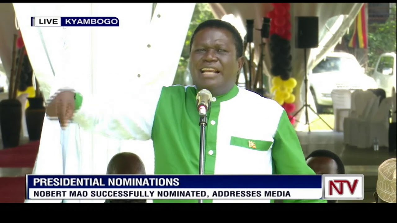 DP's Norbert Mao's nomination day speech (Full)