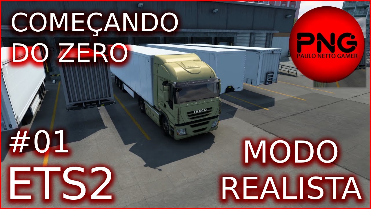 ETS2 | COMEÇANDO DO ZERO | INÍCIO | VÍDEO #01