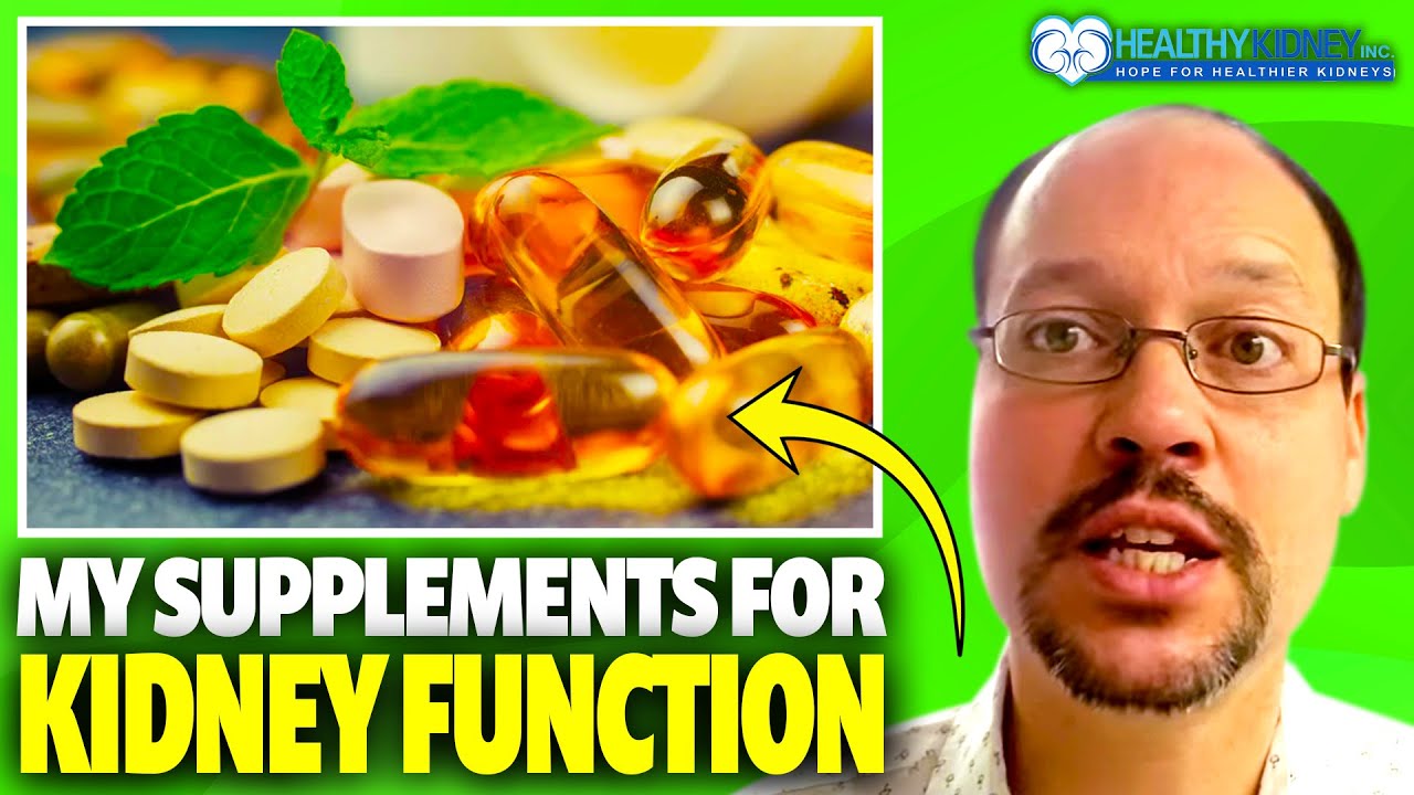 My Supplements for Kidney Function | CKD Supplements Blood Work Results