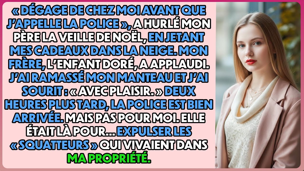 Mon frère a jeté ma valise dans la neige… jusqu’à découvrir que j’étais le propriétaire de sa maison