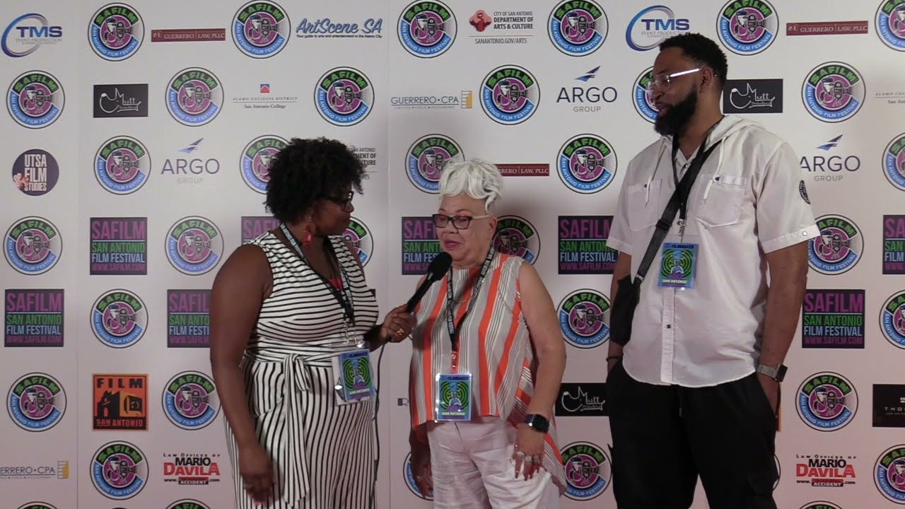 Verda Byrd and Chris Winfield  at the  SAFILM Fest  2021 HD 720p