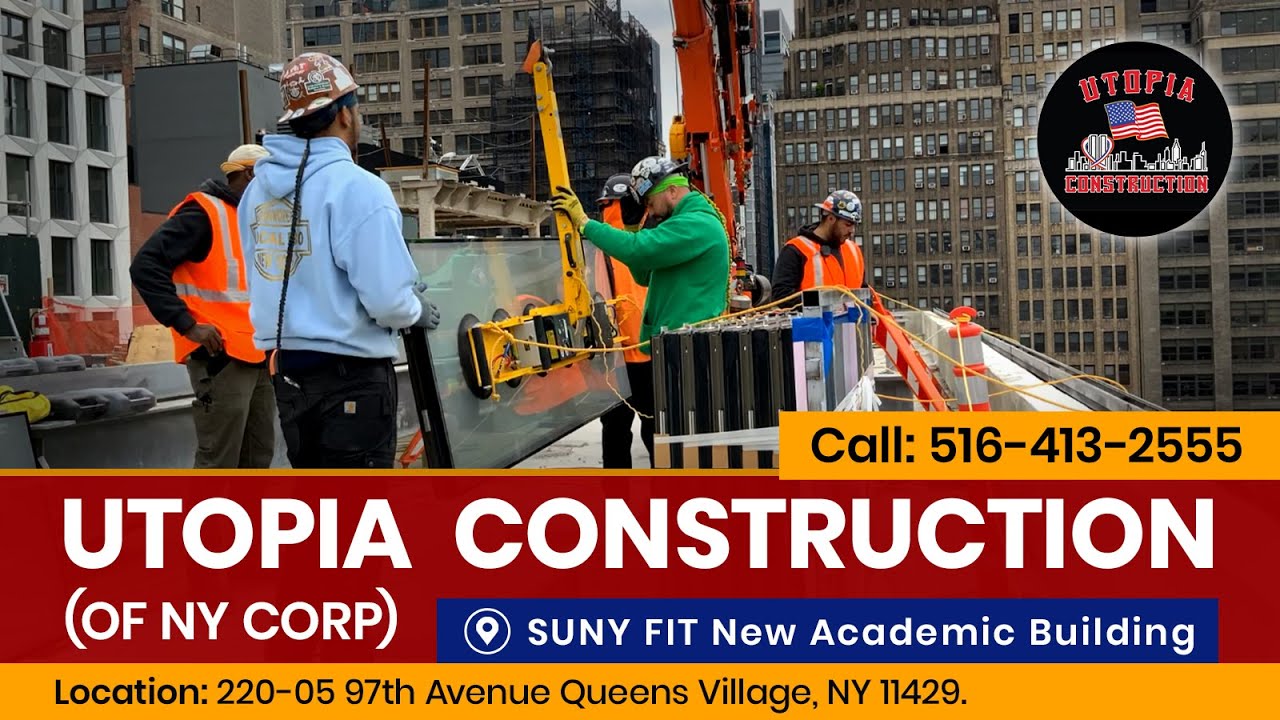 SUNY FIT New Academic Building NYC | Advanced Facade by Utopia Construction