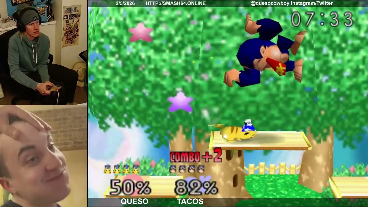 Queso | Tacos | Smash 64 Netplay Session