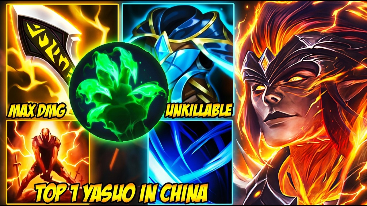 THE KING OF WILD RIFT WITH YASUO - HE ONE SHOTS & CAN’T DIE! ACTUALLY UNFAIR